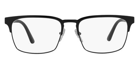 Prada PR 58ZV Rectangle Eyeglasses 